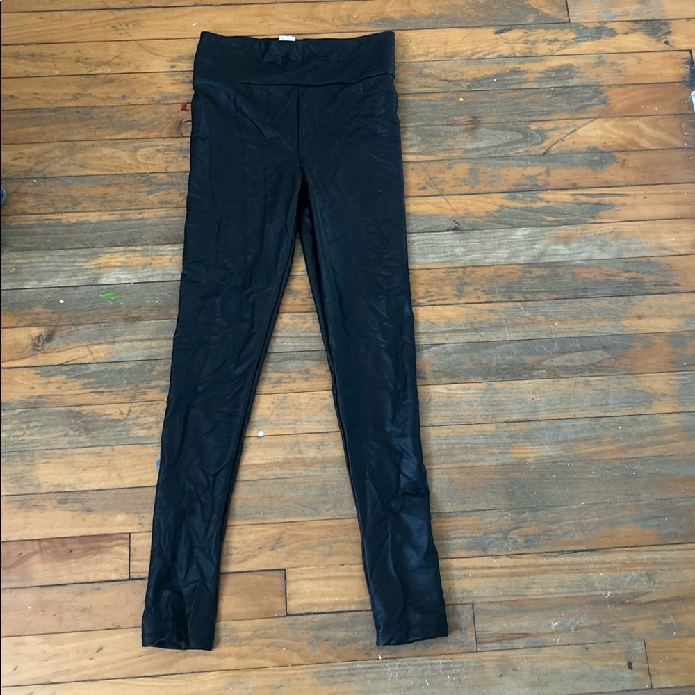 Forever 21 faux leather pants